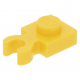 LEGO lapos elem 1x1 fogóval, sárga (4085)